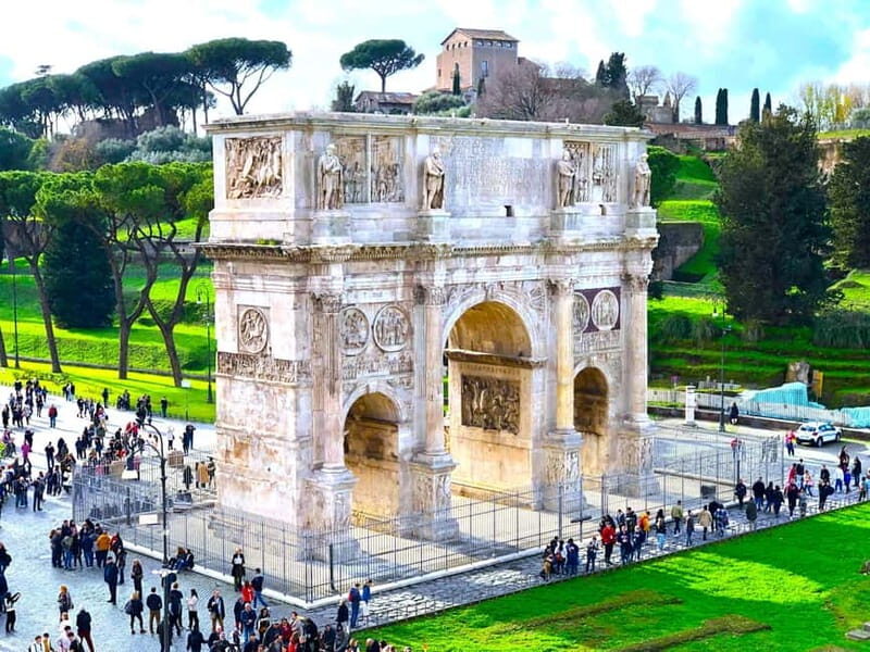 Colosseum Underground All Access Tour with Ancient Rome - Roman Forum on foot: Via Sacra, arches, and the politics of daily life