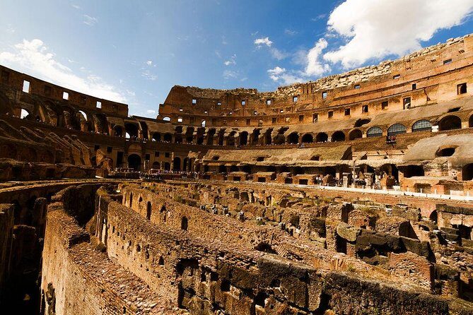Colosseum Underground Tour With Arena Floor: Vip Experience - Key things to know before you go