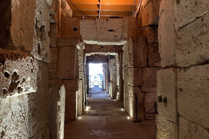 Colosseum Underground Tour With Arena Floor: Vip Experience - Arena Floor Access: Seeing the Stage From Inside