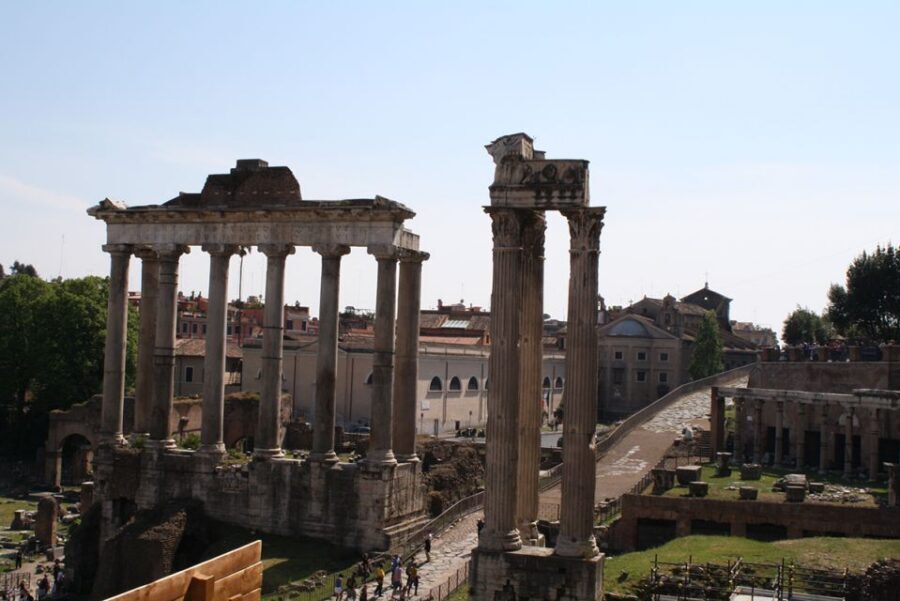 Colosseum with Arena Floor & Ancient Rome, Semi-Private Tour - Imperial power below ground: the prison area tied to Saints Peter and Paul
