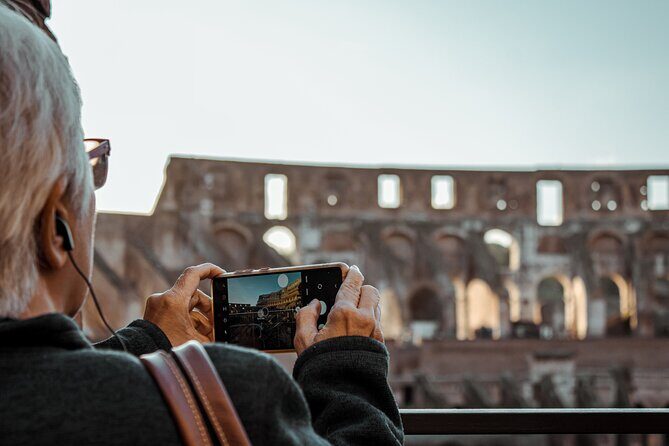 Colosseum with Arena, outside Forum & Trevi Fountain Group Tour - Headsets, Pacing, and Photo Time Inside a Crowded Landmark