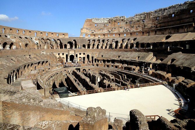 Colosseum with Guided Tour to Arena Floor and Ancient Rome Access - Group Size, Timing, and Language Pace
