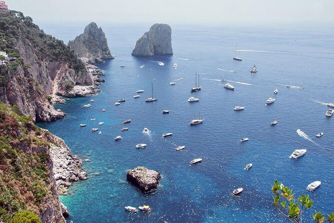Day Trip to Capri, Sorrento and Pompeii from Rome - Blue Grotto: included tickets, and a real weather backup