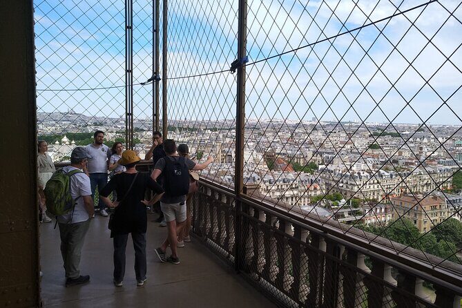 Eiffel Tower Guided Tour by the Stairs up to Second Floor - Stop 3: Second Level Views Plus Clear Landmark Spotting