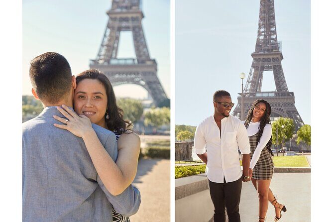 Eiffel Tower Private Photo Shoot - The Memory Card Upgrade: RAW + JPEG Delivered Instantly