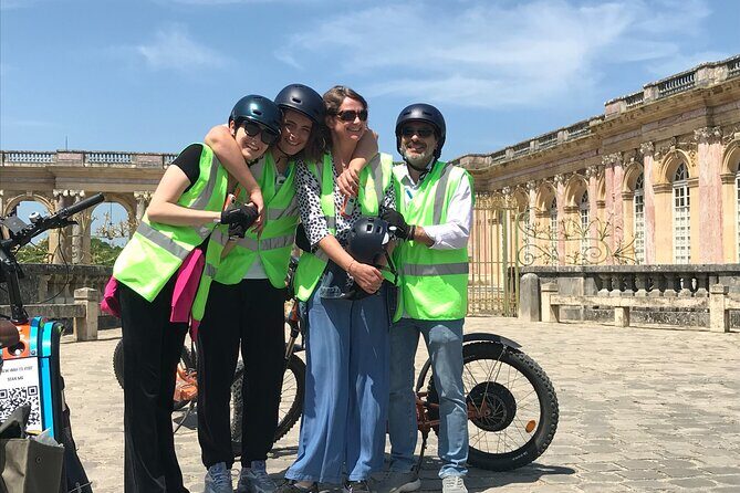 Electric 2-wheeler tour of the Chateau Park and Gardens - Safety First: Helmet, Gloves, Vest, and a Quick Drive Lesson