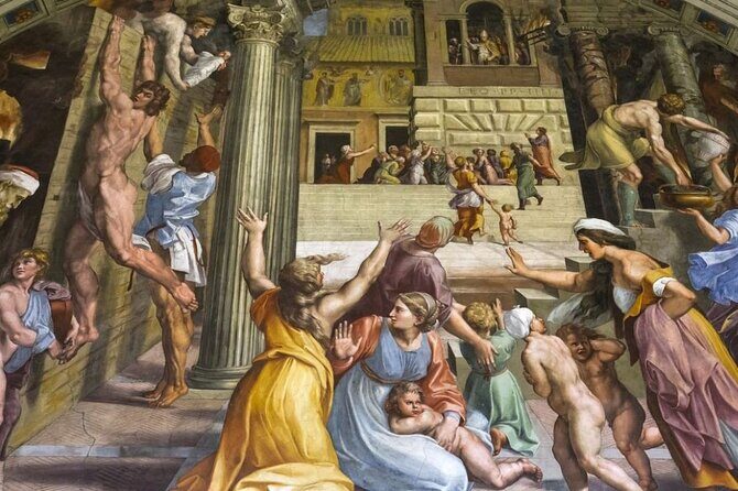 Entire Vatican Tour with Colosseum Access - Raphael Rooms and the Sistine Chapel: why the guide matters here