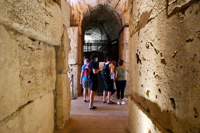 Expert Guided Tour of Colosseum Arena OR Underground, and Forum - Entering The Colosseum: Restricted Areas and Clear Storytelling