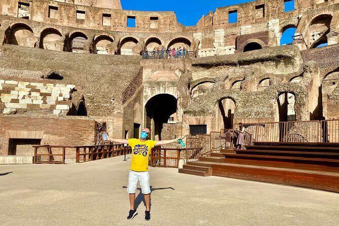 Expert Guided Tour of Colosseum Arena OR Underground, and Forum - The Arch of Constantine Stops the March, Then The Roman Forum Takes Over