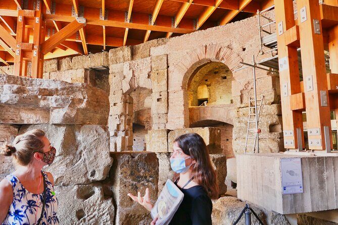Expert Guided Tour of Colosseum Arena OR Underground, and Forum - Roman Forum Highlights: Vestal Virgins, Senators, and Power in Stone