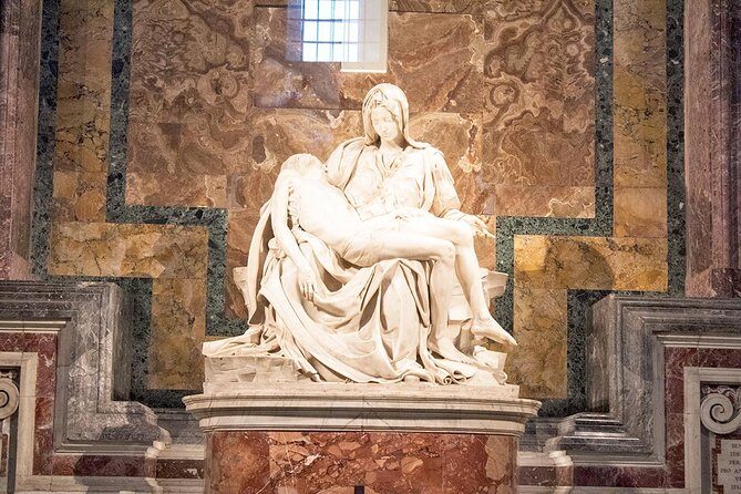 Fast Access Complete Vatican Sistine Chapel & St Peter Day Tour - St Peter’s Square wrap-up with Bernini statues (no Basilica inside)