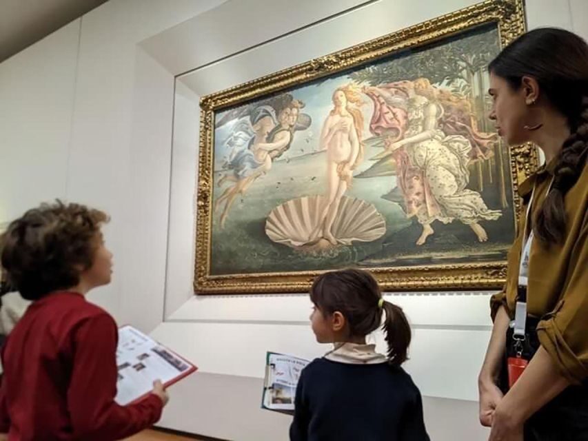 Firenze: Uffizi Tour per famiglie - What you’ll see: Renaissance heavy-hitters plus key context