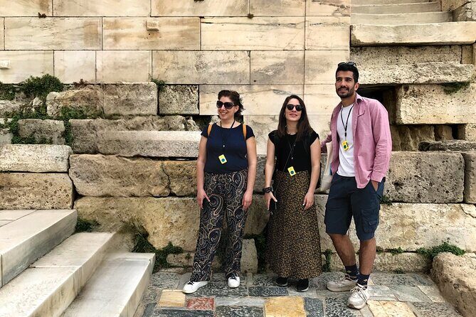 First Access Acropolis Tour, Beat the Crowds, Enjoy the Parthenon - The guide setup: earsets, small groups, and fast context