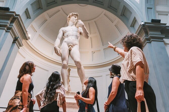 Florence: Accademia Gallery & Statue of David with Uffizi Gallery - Meeting at Piazza della Santissima Annunziata and Walking the City Core