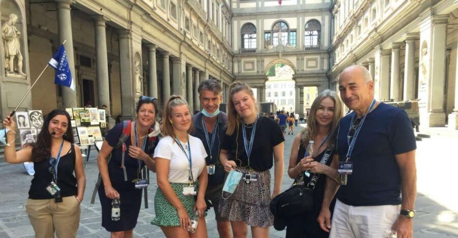 Florence: City Walking Tour and Uffizi Gallery Visit - Getting Oriented at Piazza delle Belle Arti (Blue Flag Start)
