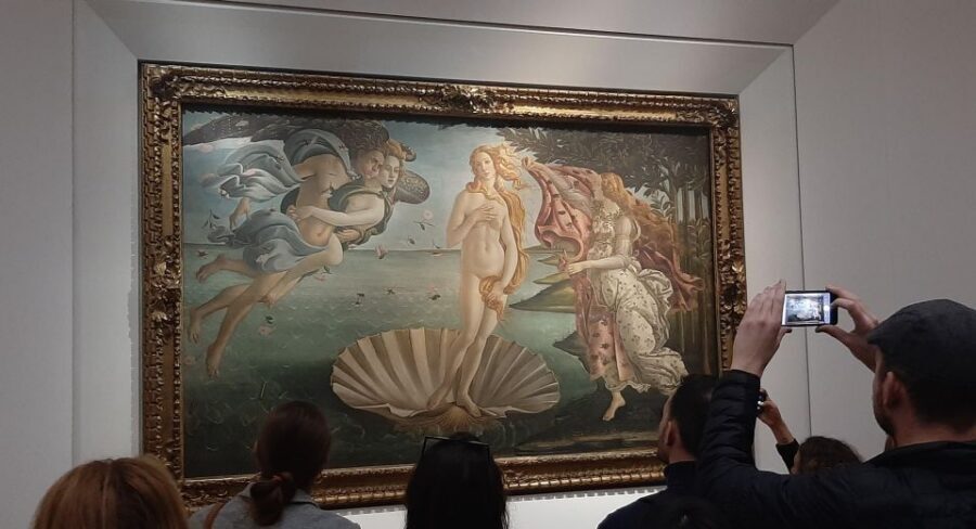 Florence: Skip-the-Line Tour of Uffizi & Accademia Galleries - First Sunday note: free entry can mean uncertainty