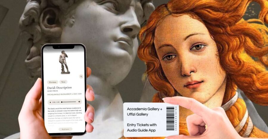 Florence: Uffizi & Accademia Priority Tickets with Audio App - Key things to know before you go