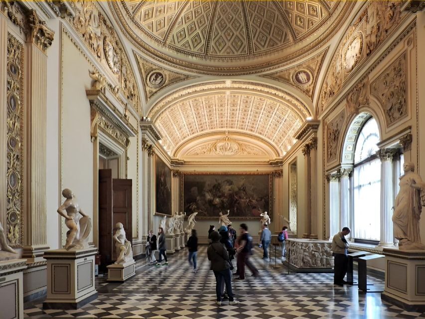 Florence: Uffizi Entry Ticket & Audio Guided Tour with Host - The Big Names: Botticelli, Leonardo, Michelangelo, and More