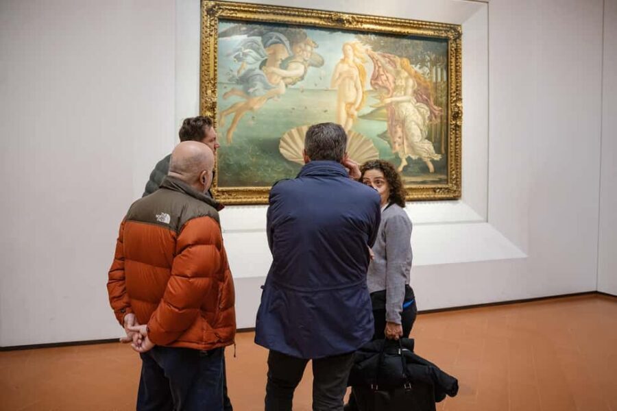 Florence: Uffizi Gallery Skip-the-Line Guided Tour - Hear the guide without fighting the crowd (radio system)