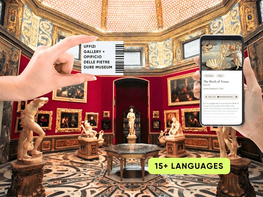 Florence: Uffizi Priority Ticket & Masterpieces Audio App - Security check and getting inside: what to expect once you arrive