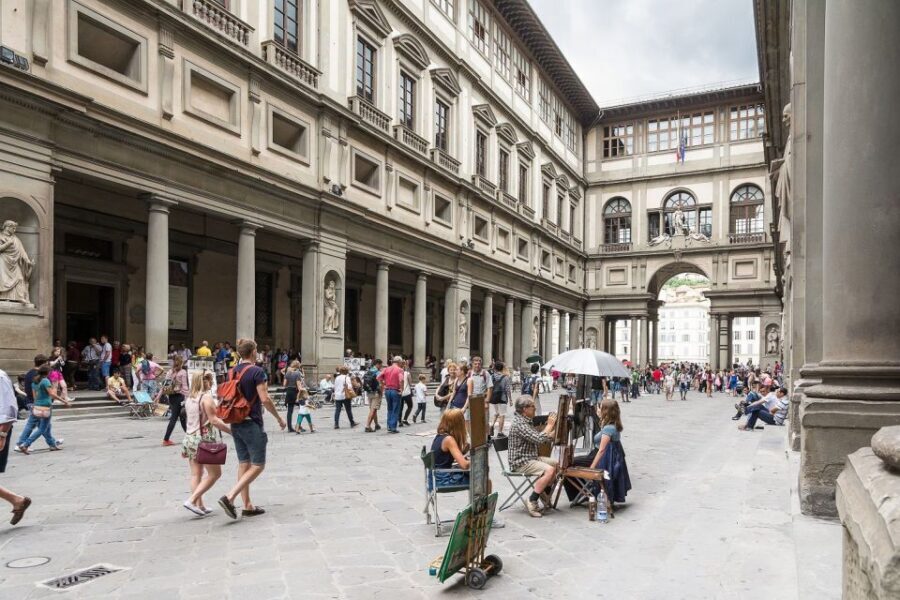 Florence: Walking Tour, Accademia Gallery & Uffizi Gallery - Timing details, ending point, and practical notes