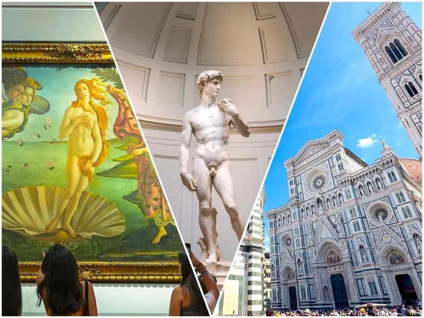 Florence: Walking Tour with David, Duomo & Uffizi Gallery - Accademia Gallery First: Skip the Lines, Then See David Like a Pro