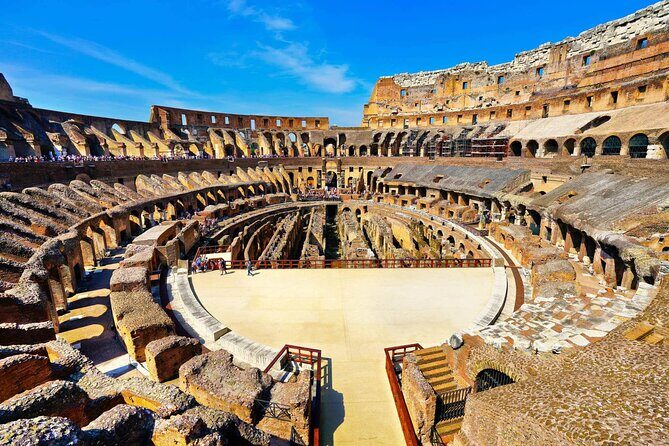 From Colosseum Gladiators to Via Sacra: Rome's Historic Heart - Entering The Colosseum Arena Floor (Skip the Line Included)