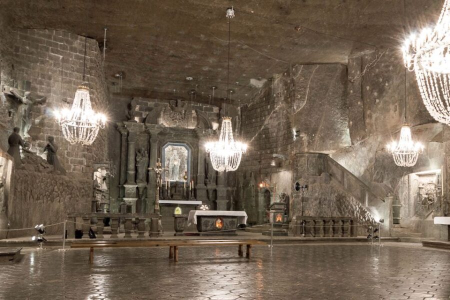 From Krakow: Half-Day Salt Mine and Schindler's Factory Tour - What the mine tour feels like in practice
