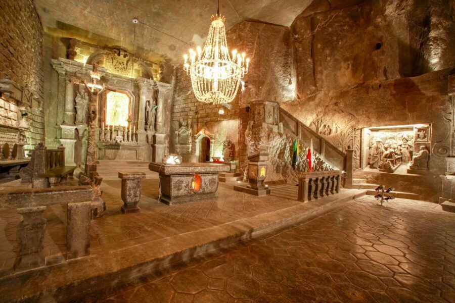 From Krakow: Wieliczka Salt Mine Guided Tour & Pickup Option - The guided route underground: steps, landings, and how much ground you cover
