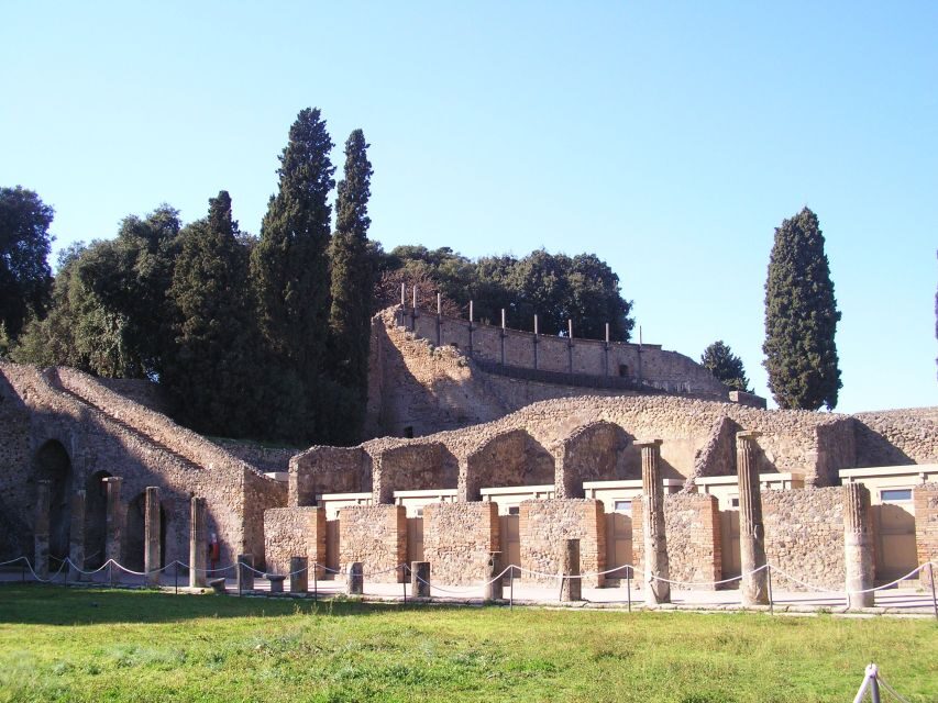 From Naples: Guided Pompei & Mount Vesuvius with Pizza Lunch - Pompeii streets, shops, forums, and the places people actually lived