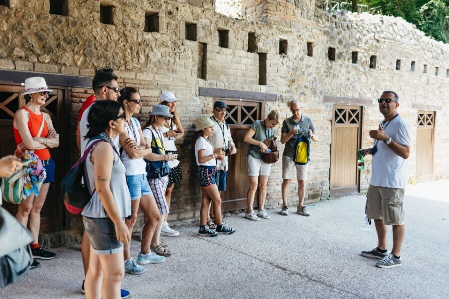 From Naples: Pompeii Ruins & Mount Vesuvius Day Tour - Lunch near the ruins: pizza that keeps the day moving