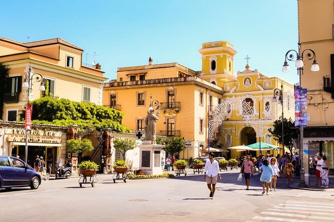 From Naples Port: Sorrento & Pompeii With Limoncello Tasting - Sorrento Free Time + Limoncello Tasting: How to Use Your Hour