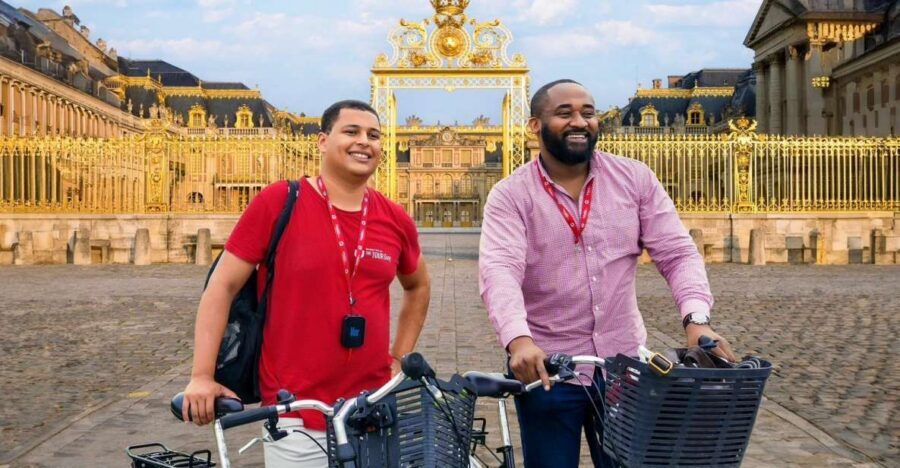 From Paris: Versailles Bike Tour with Gardens & Palace Entry - The bike portion: relaxed distance, real streets