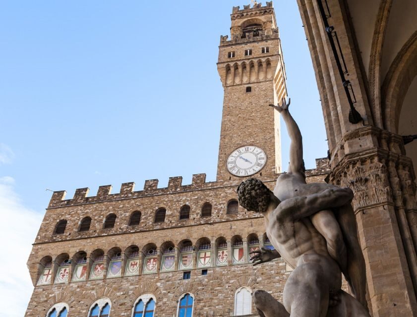 From Rome: Florence Uffizi & Accademia Guided Tour - Meeting in Piazza della Repubblica and the walk that gives you context fast