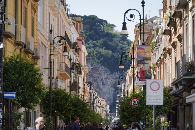 From Rome: Sorrento & Pompeii Day Trip with Guide or Ticket - How the morning works at Viale Giorgio Washington