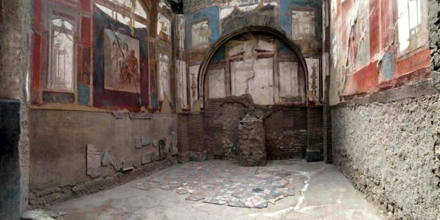 From Sorrento: Herculaneum and Pompeii Group Excursion - Guided Pompeii streets: baths, forums, villas, and frescoes