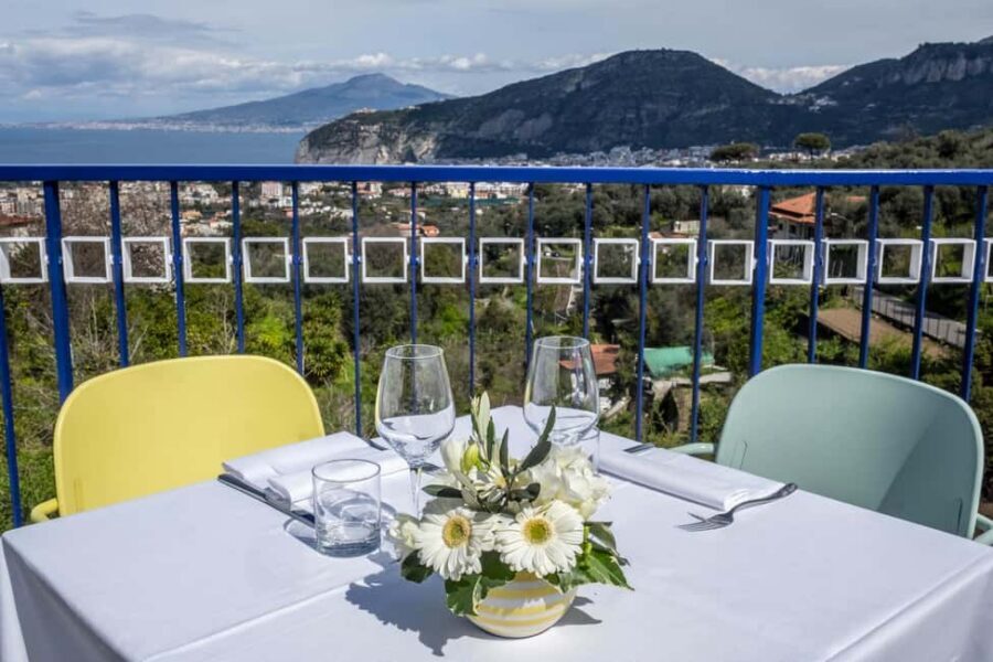 From Sorrento: Pizza-Making Class w/ View of Mount Vesuvius - A Pizza Class Above Sorrento, With Vesuvius in View