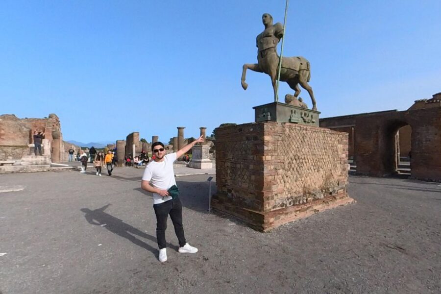 From Sorrento: Pompeii and Vesuvius Guided Tour with Lunch - Key highlights to know before you go