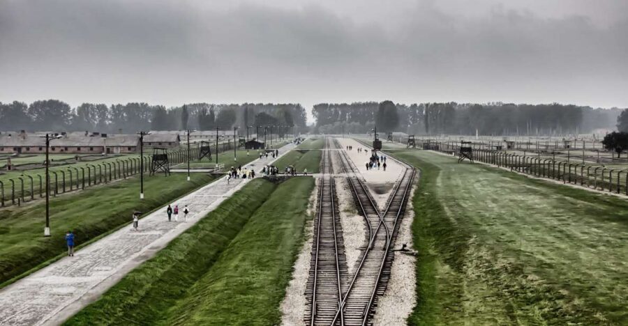 From Warsaw: Auschwitz-Birkenau Guided Tour with Fast Train - Auschwitz II-Birkenau: dealing with scale and hearing the guide
