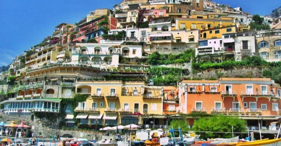 Full-Day Pompeii, Positano & Sorrento Shore Excursion - Positano Time: Terraced Town Views and Lunch With a Scene