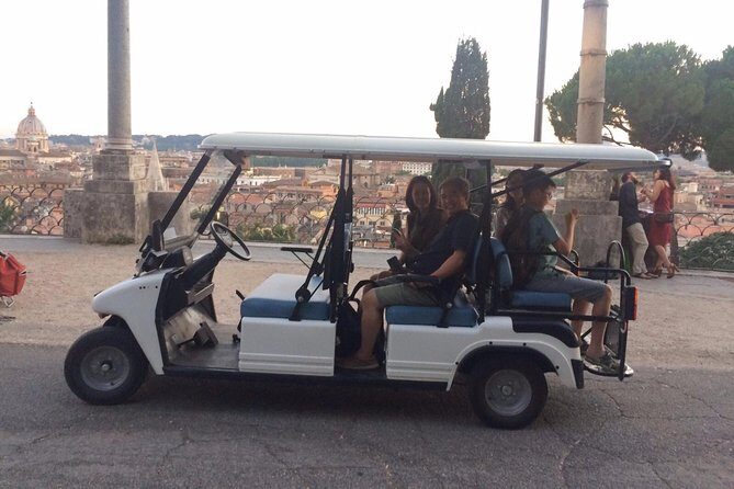 Full day private guided tour of Rome by golf-cart & Colosseum and Roman Forum - Mouth of Truth and Piazza Venezia: Fun in the Middle of the Stone