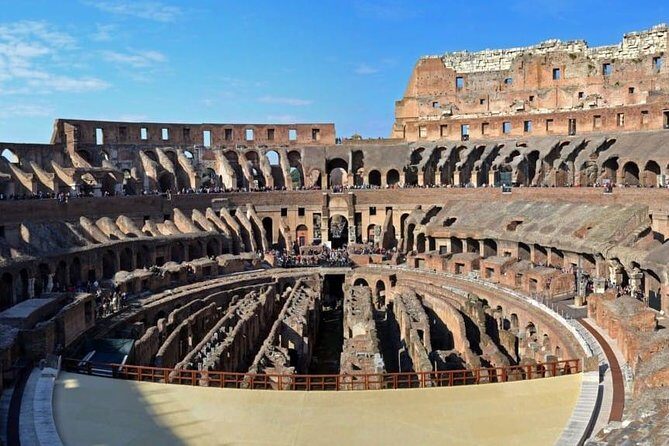 Gladiators Arena Tour with Colosseum First Level & Ancient Rome - Underground access: where the show became possible