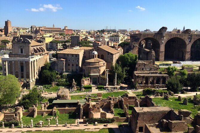 Gladiators Arena Tour with Colosseum First Level & Ancient Rome - Upper levels and the Piazza del Colosseo viewpoints