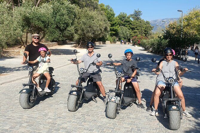 GoPro Adventure Tour in Acropolis area by E-Scooter - Riding Old Athens Streets Without Losing the Day