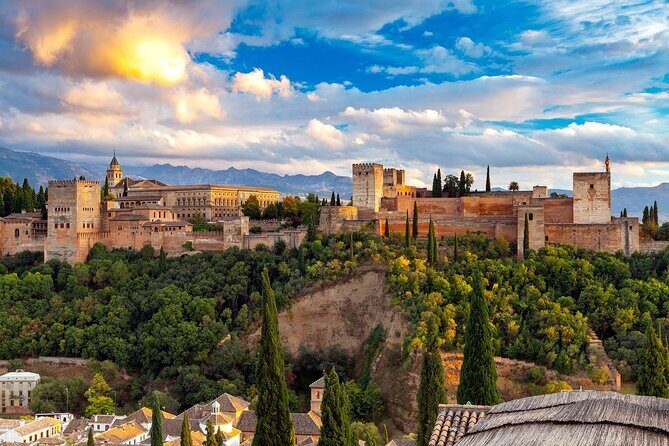 Guided Walking Tour of the Alhambra in Granada - Stop 1: the Alhambra walking route through Nasrid, Mexuar, Comares, and Leones