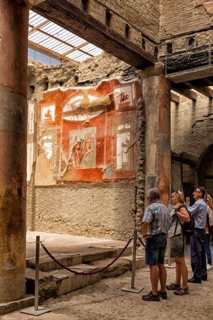 Herculaneum Guided Walking Tour with Entry Ticket - The 1.5-hour guided walk inside Herculaneum: what you’ll see