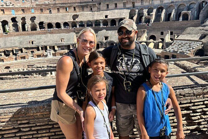 Kid-Friendly Tour of the Colosseum Forums and Ancient Rome - Entering the Colosseum with skip-the-line access