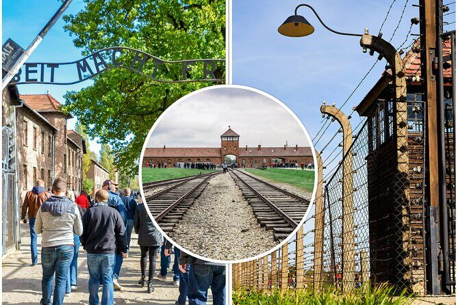 Krakow to Auschwitz-Birkenau Live Guided Tour & Hotel Pick-up - Entering Auschwitz I: Gate, Sign, and the First Camp