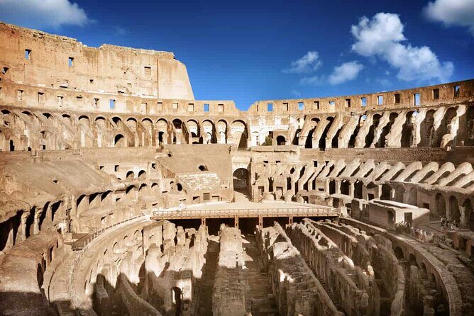 Last Entry Colosseum, Arena, Forum & Rooftop Aperitif Small Group - Palatine Hill at golden hour: birthplace energy without the chaos