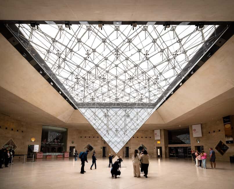 Louvre & Mona Lisa Small Group Tour with Reserved Entry - What it’s like to finish at the Louvre Pyramid